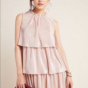 Anthropologie Ro & De Estelle Tiered Tunic Dress